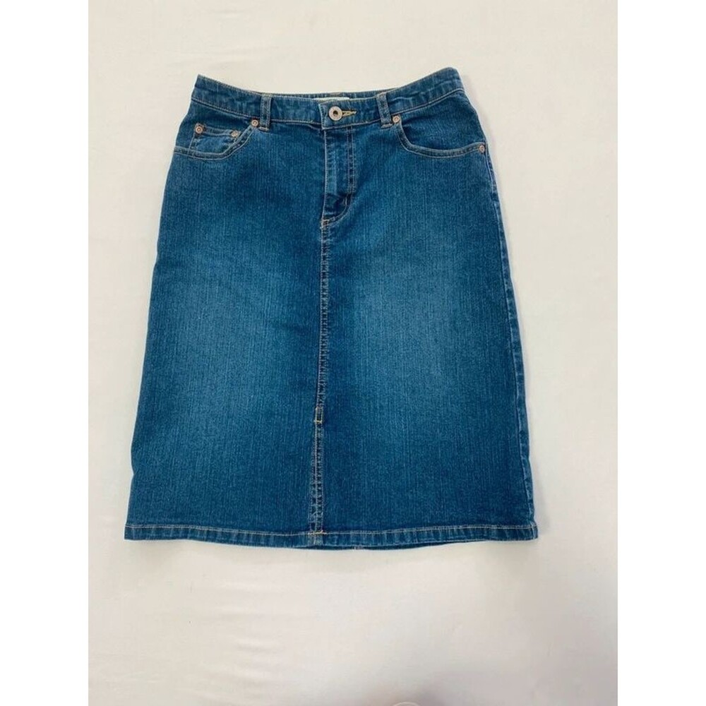 Old Navy Denim Midi Skirt - Size 12 (Excellent Condition!)